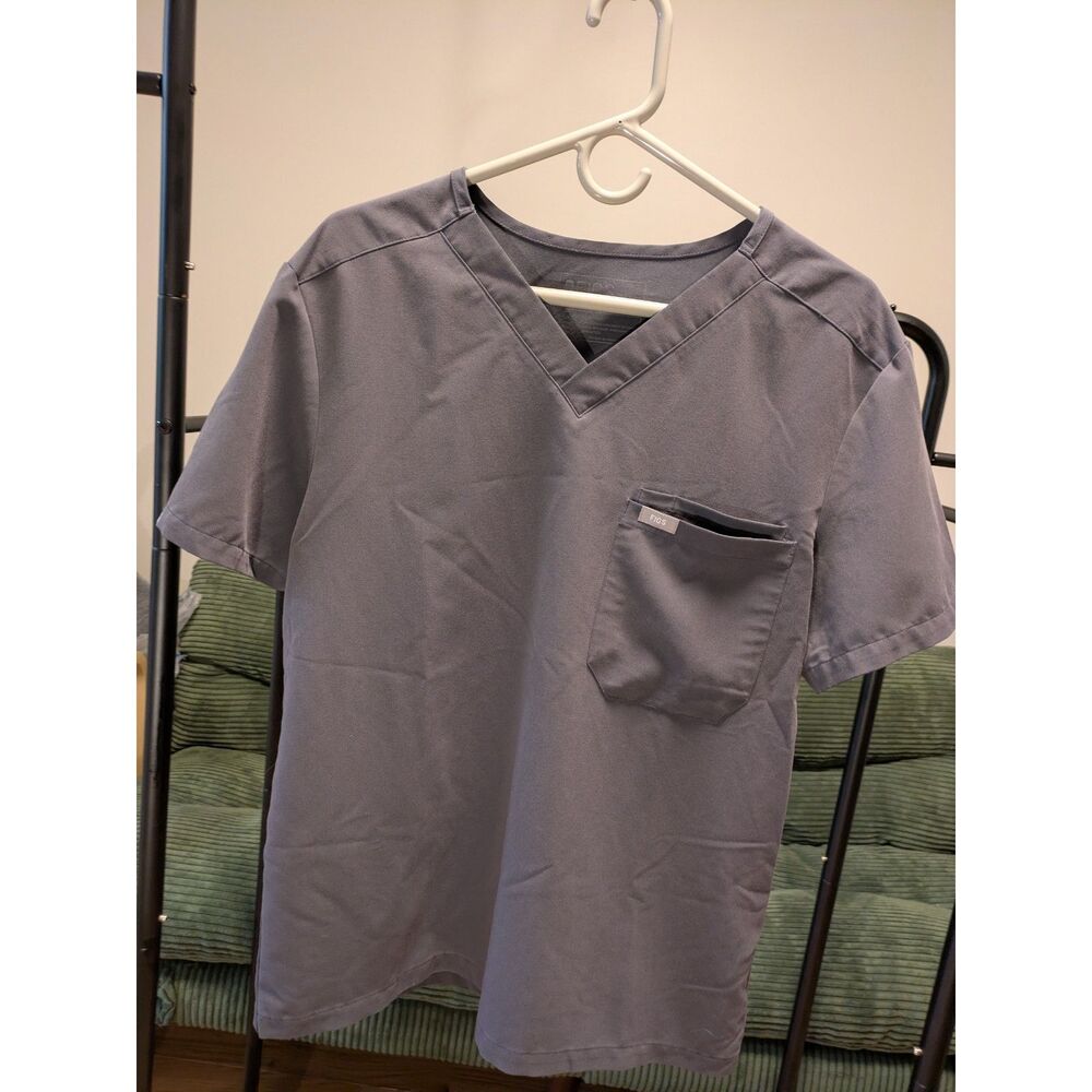 Figs Technical Collection Scrub Set - Mens Medium Charcoal